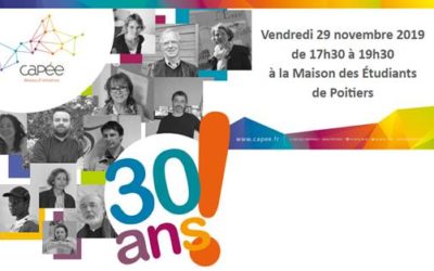 Témoignage à la soirée des 30 ans du CAPEE